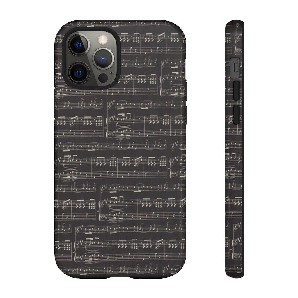 Black Music Note Phone Case Black Music Note Phone Case