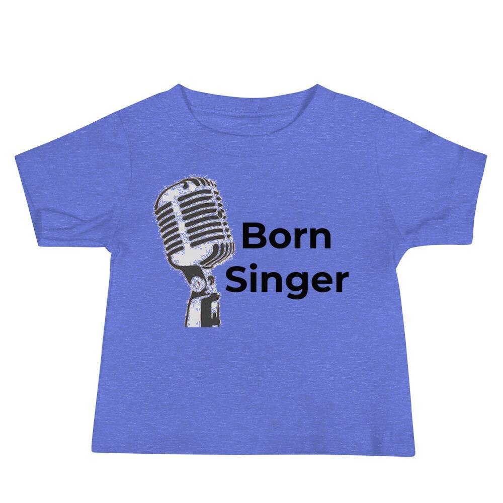 Born Singer Music Baby Shirt - Music Gifts Depot