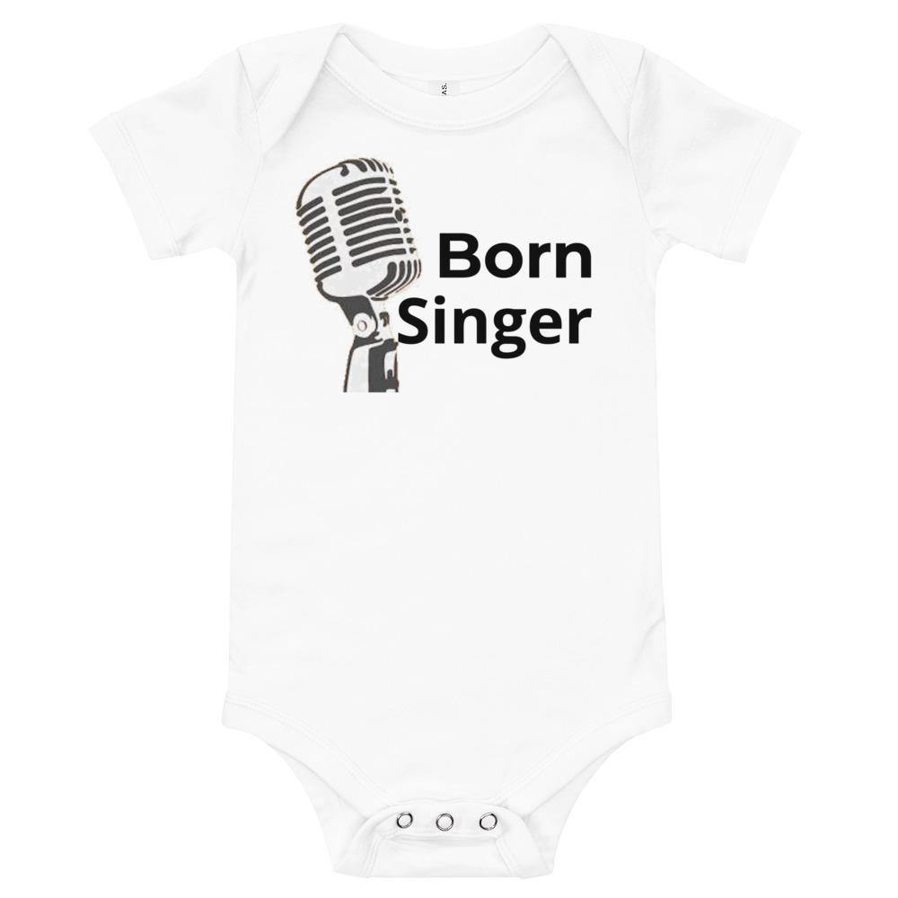 Born Singer Music Baby short sleeve one piece - Music Gifts Depot