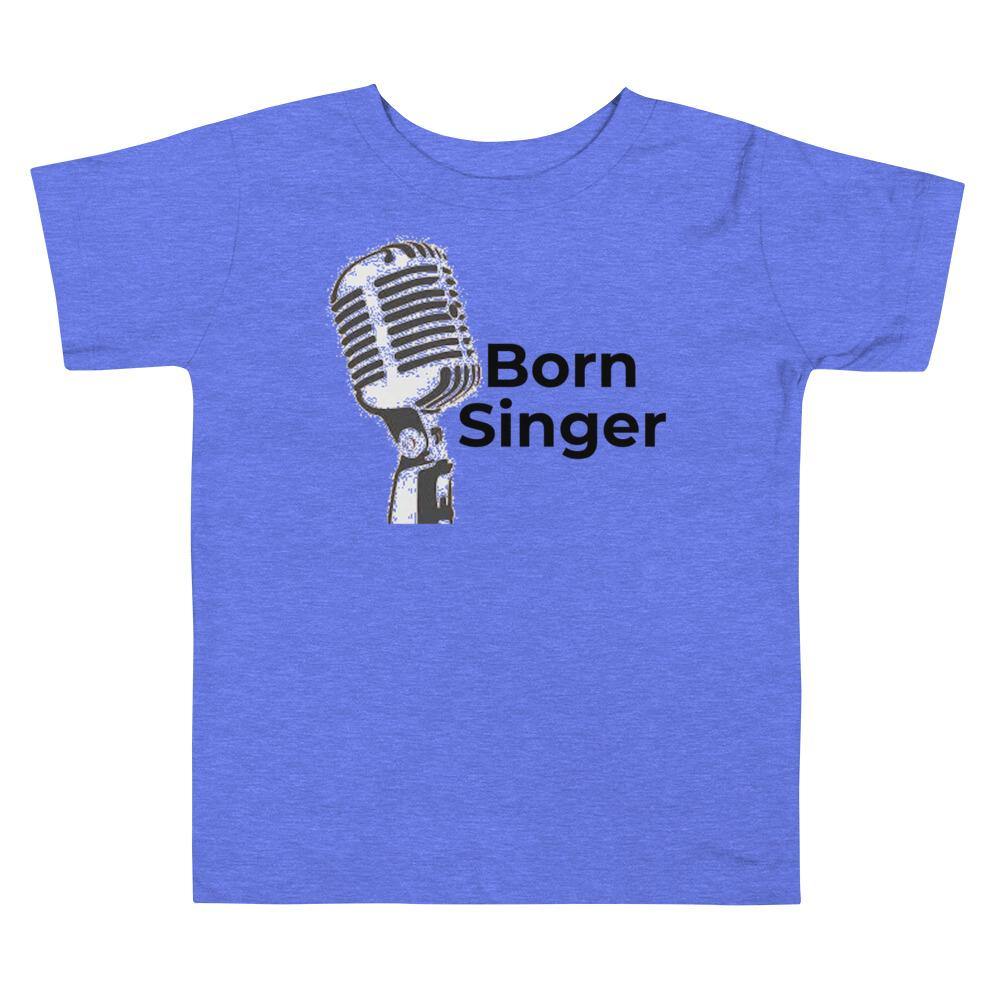 Born Singer Toddler T-Shirt - Music Gifts Depot
