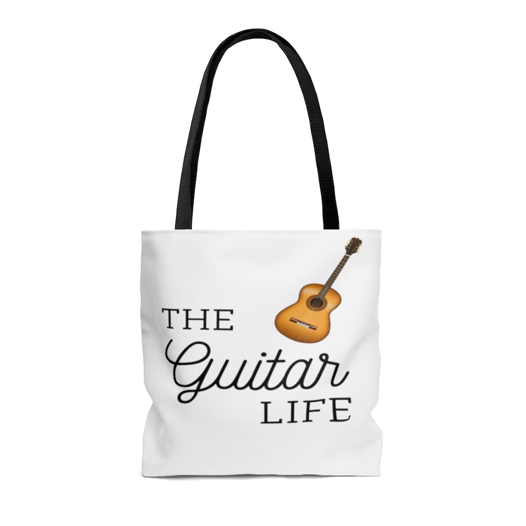 The Guitar Life Tote Bag | Music Gifts Depot