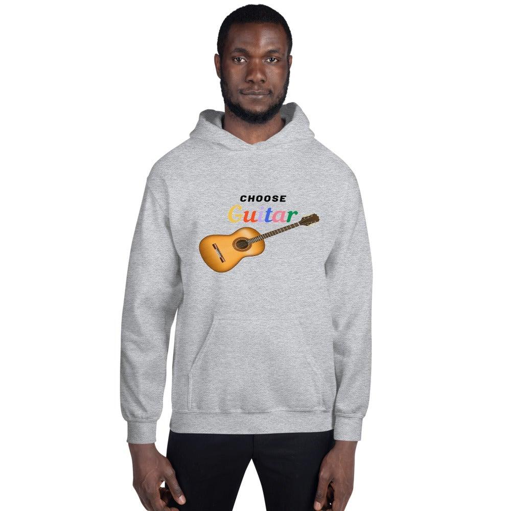 Choose Guitar Hoodie - Music Gifts Depot
