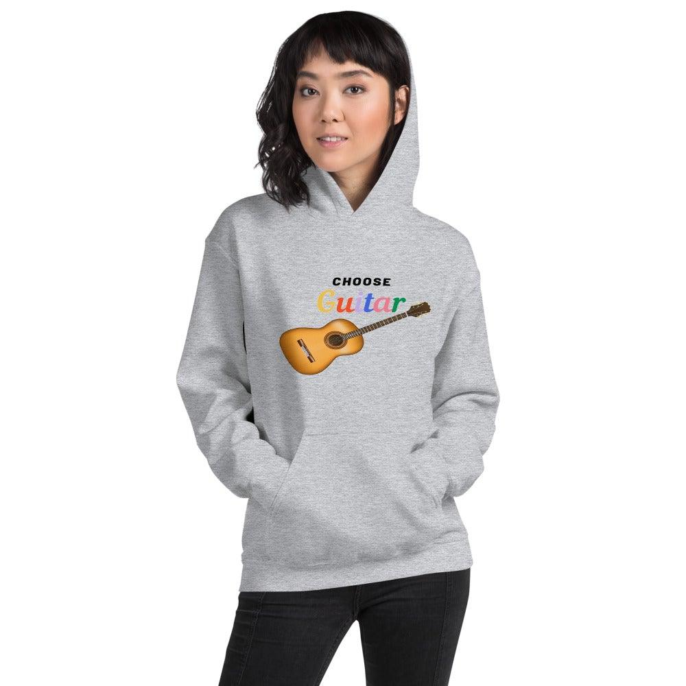 Choose Guitar Hoodie - Music Gifts Depot