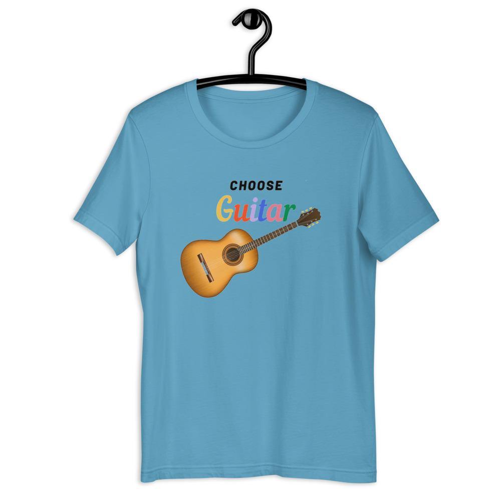 Choose Guitar T-Shirt - Music Gifts Depot