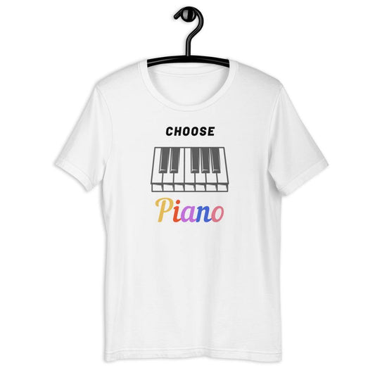 Choose Piano T-Shirt - Music Gifts Depot