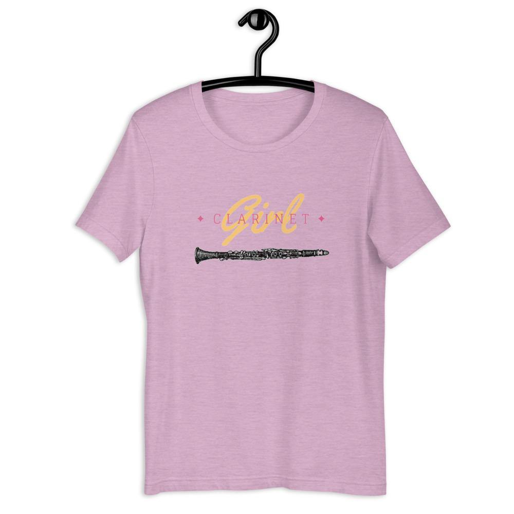 Clarinet Girl T-Shirt - Music Gifts Depot