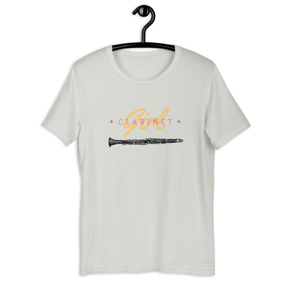 Clarinet Girl T-Shirt - Music Gifts Depot
