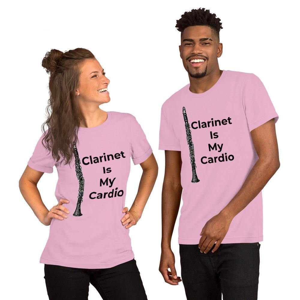 Clarinet Is My Cardio T-Shirt - Music Gifts Depot