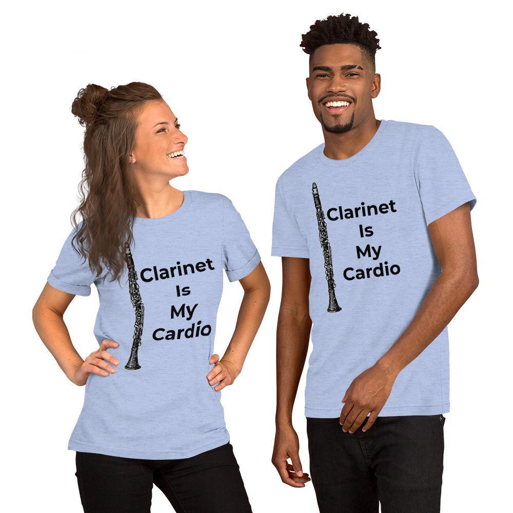 Clarinet Is My Cardio T-Shirt - Music Gifts Depot