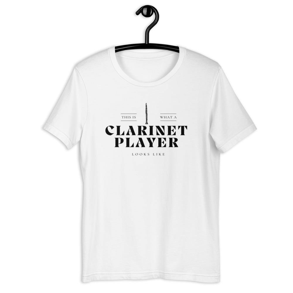 Clarinet Player T-Shirt | Music Gifts Depot - Music Gifts Depot