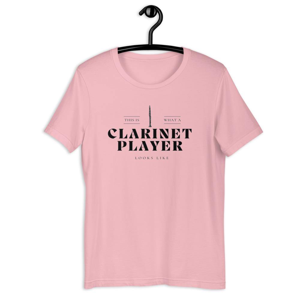 Clarinet Player T-Shirt | Music Gifts Depot - Music Gifts Depot