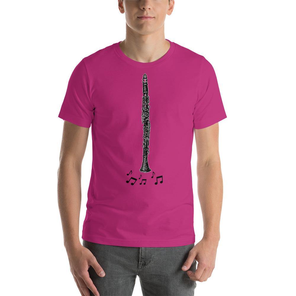 Clarinet T Shirt - Music Gifts Depot