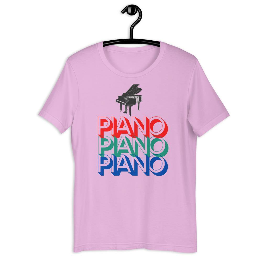 Colorful Piano T-Shirt - Music Gifts Depot