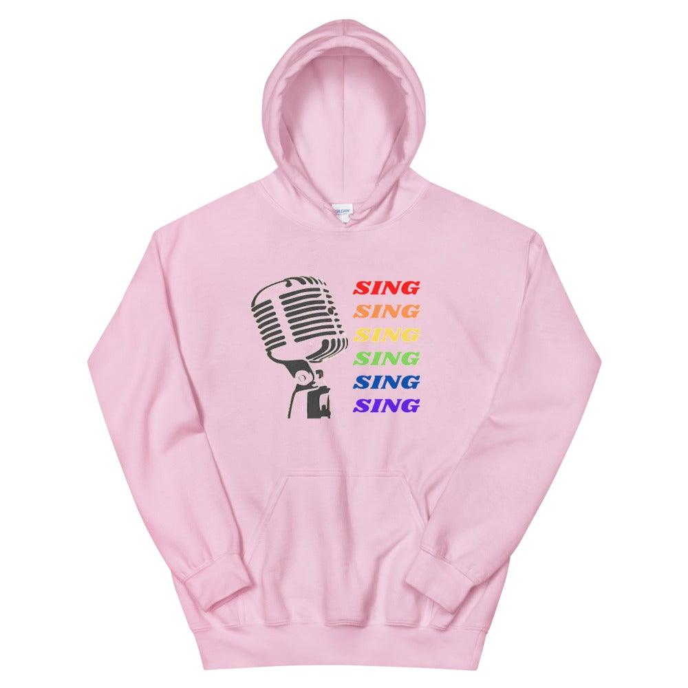 Colorful Sing Hoodie - Music Gifts Depot
