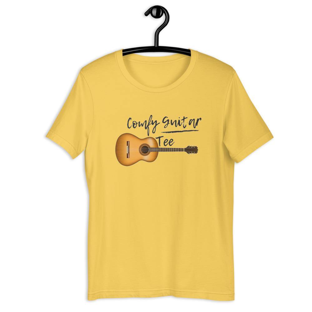 Comfy Guitar Tee T-Shirt - Music Gifts Depot