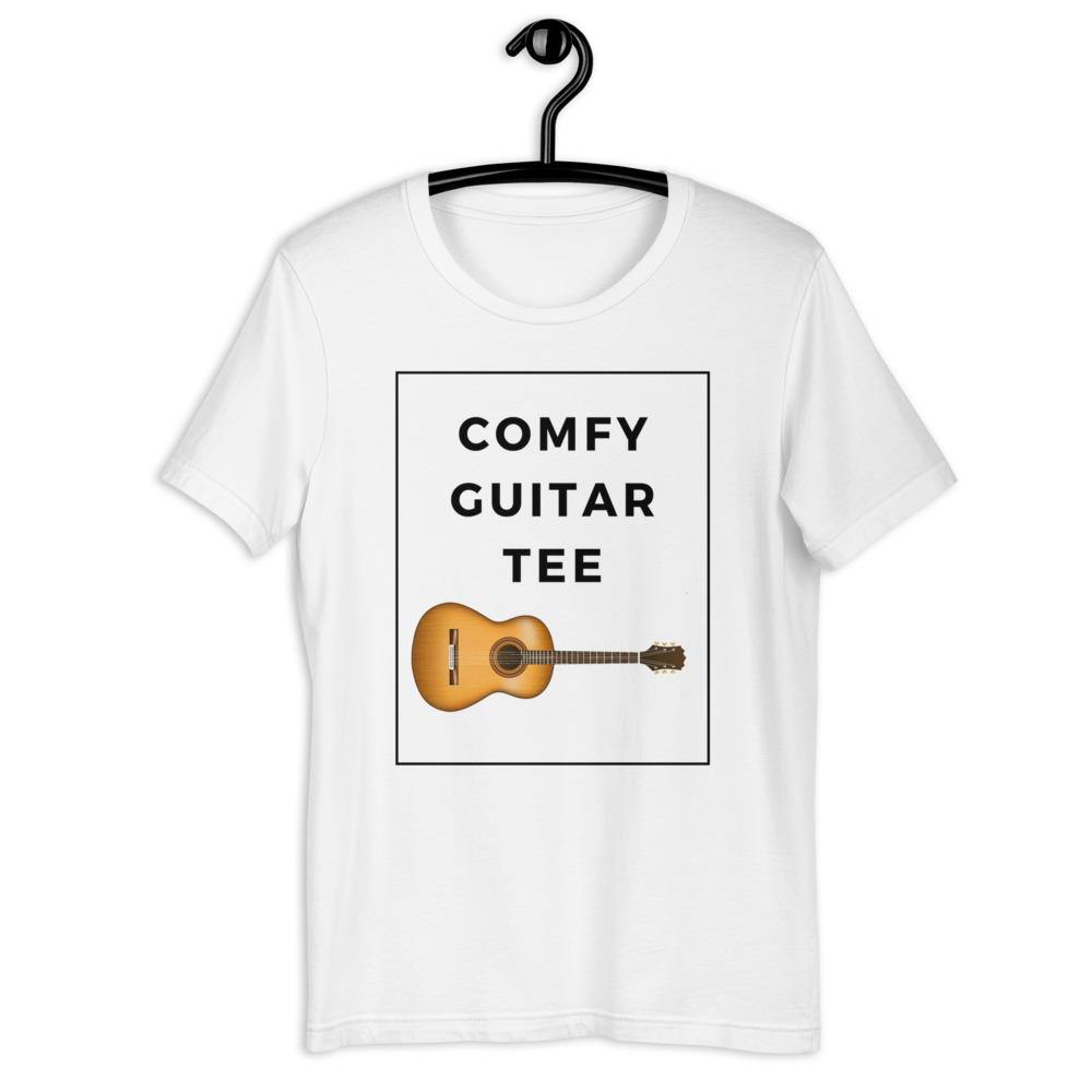 Comfy Guitar Tee T-Shirt - Music Gifts Depot