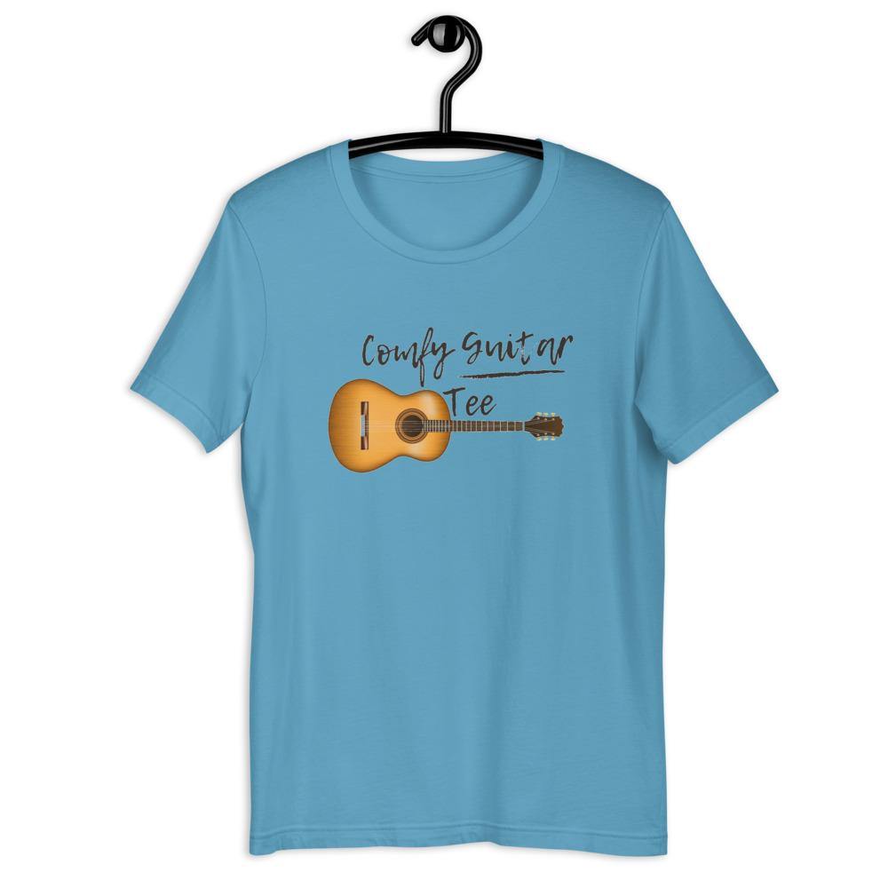 Comfy Guitar Tee T-Shirt - Music Gifts Depot