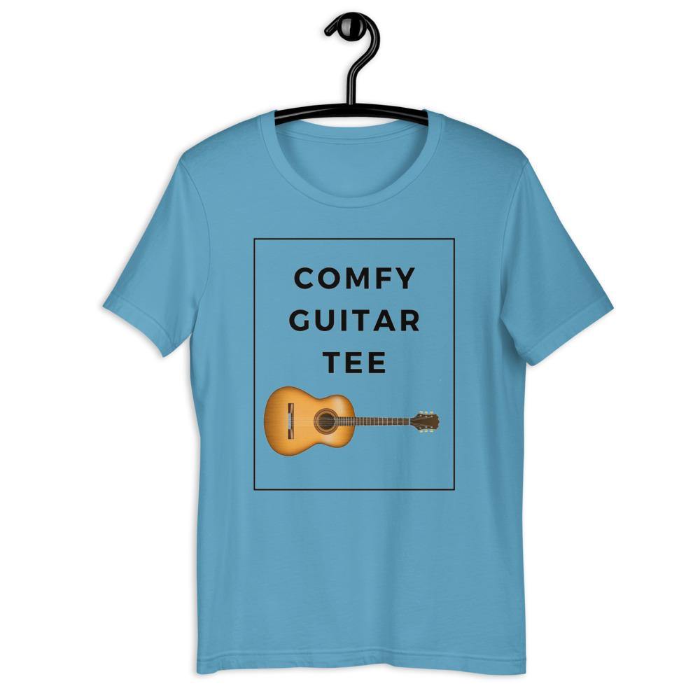 Comfy Guitar Tee T-Shirt - Music Gifts Depot