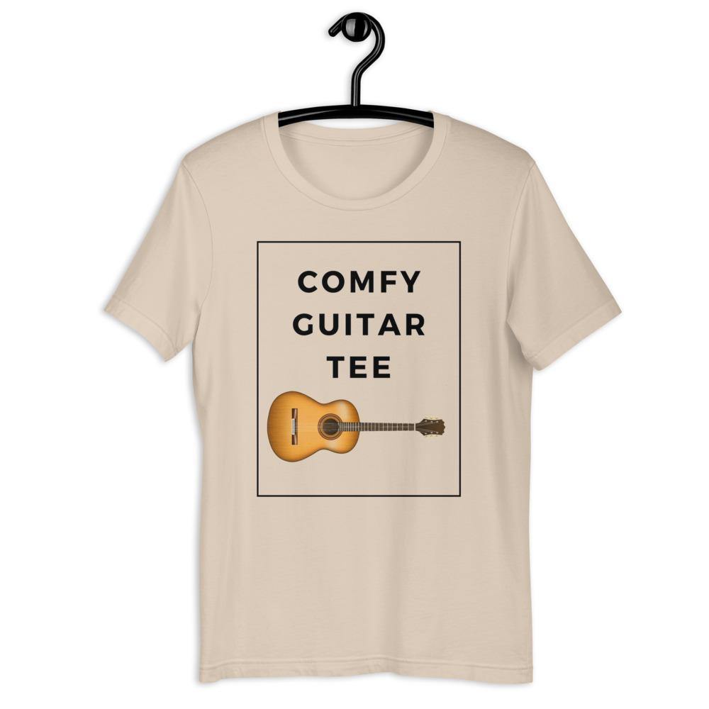 Comfy Guitar Tee T-Shirt - Music Gifts Depot