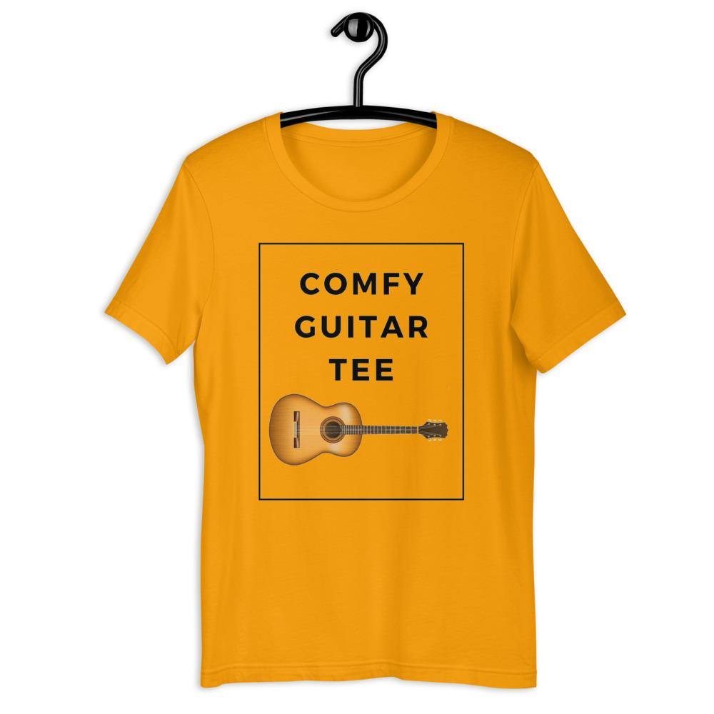 Comfy Guitar Tee T-Shirt - Music Gifts Depot