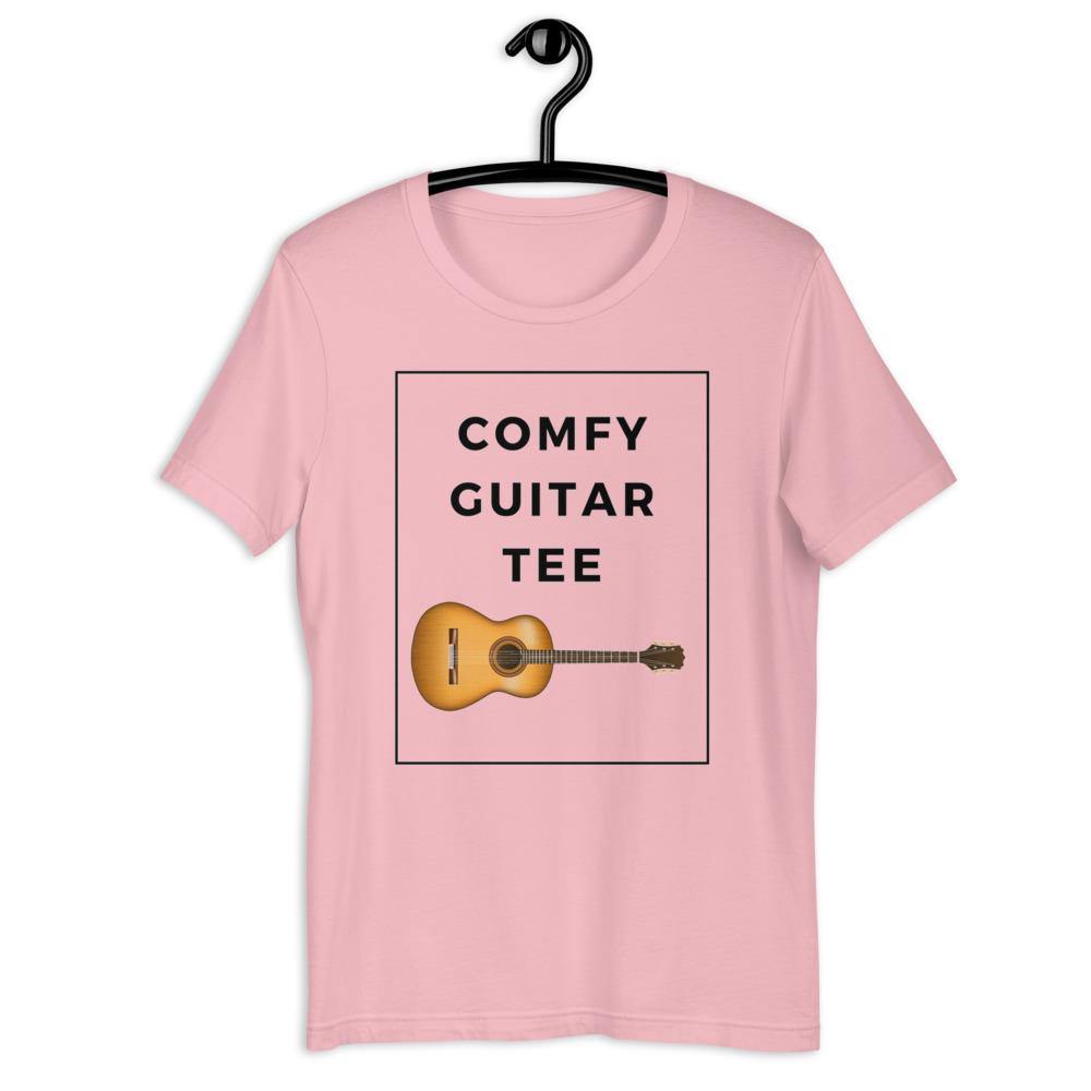 Comfy Guitar Tee T-Shirt - Music Gifts Depot