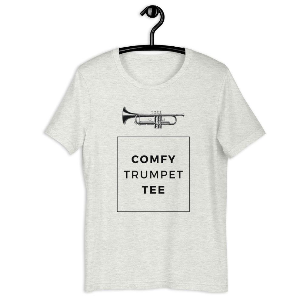 Comfy Trumpet Tee T-Shirt - Music Gifts Depot