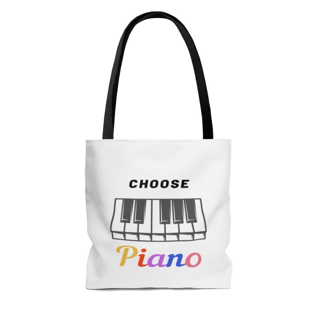 Choose Piano Tote Bag | Music Gifts Depot