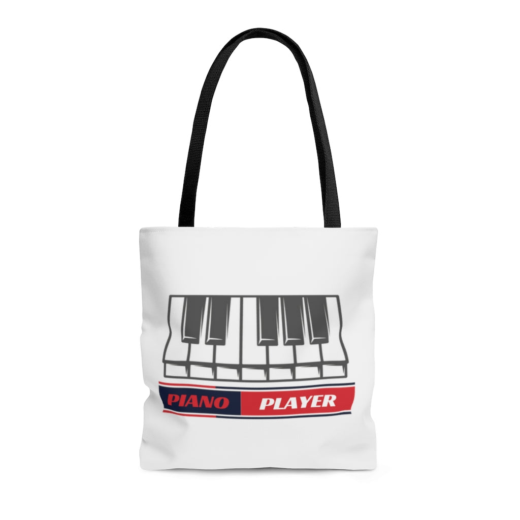 Piano Player Tote Bag | Music Gifts Depot