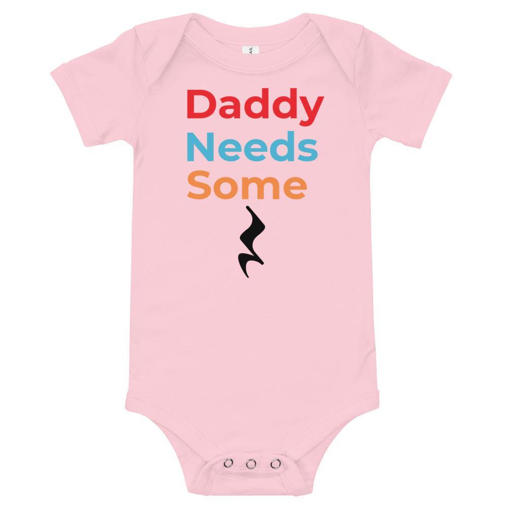 Daddy Needs Some Rest Music Baby short sleeve one piece - Music Gifts Depot