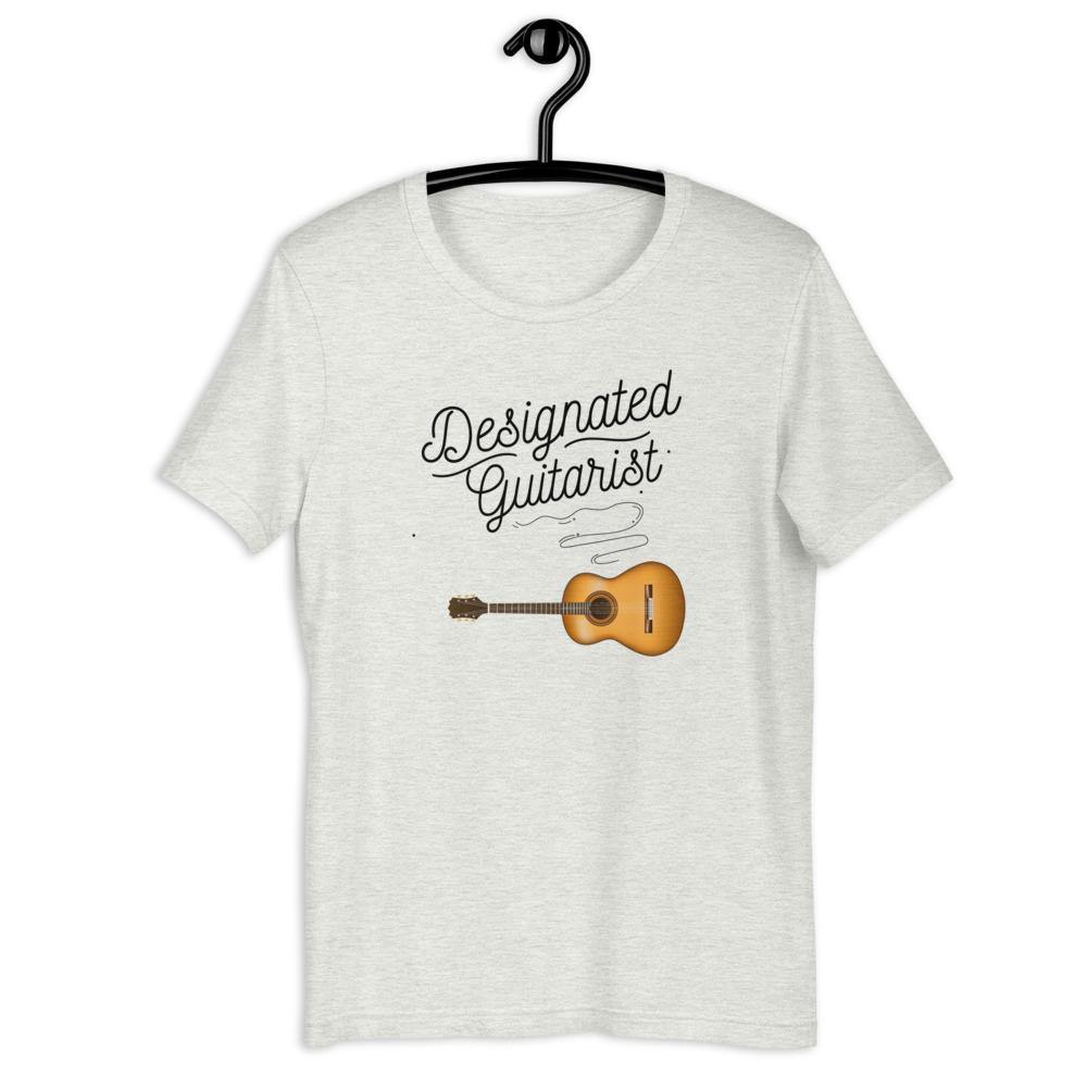 Designated Guitarist T-Shirt - Music Gifts Depot