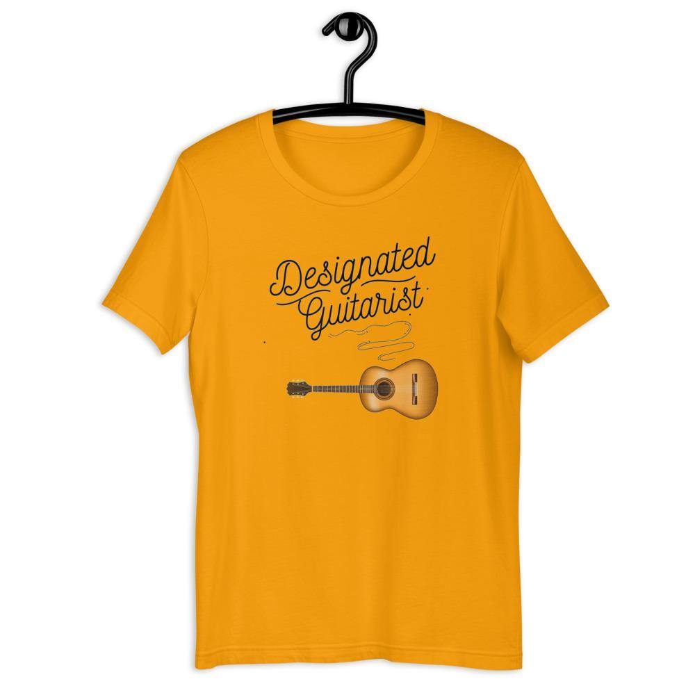Designated Guitarist T-Shirt - Music Gifts Depot