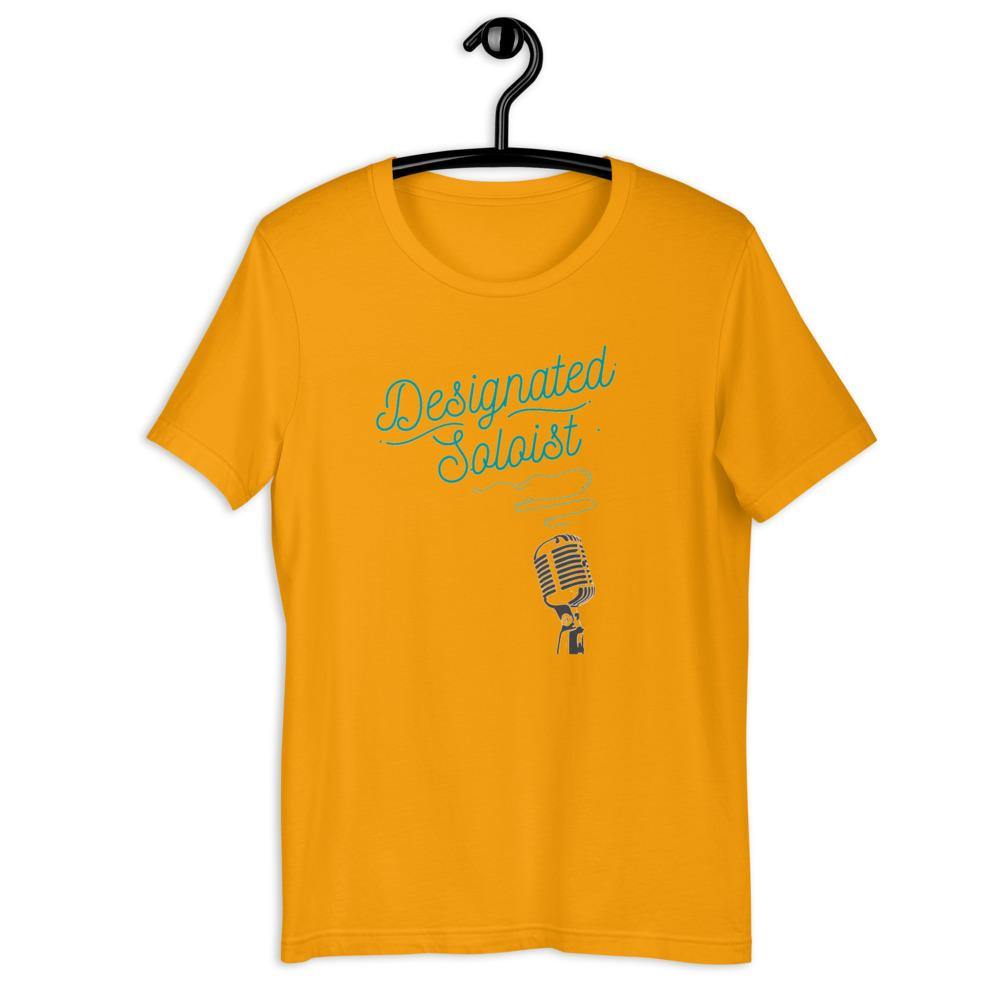 Designated Soloist Singer T-Shirt - Music Gifts Depot