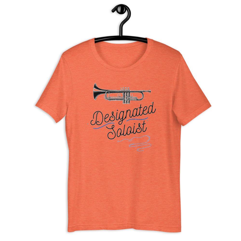 Designated Trumpet Soloist T-Shirt - Music Gifts Depot