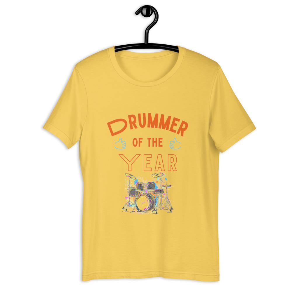 Drummer Of The Year T-Shirt - Music Gifts Depot