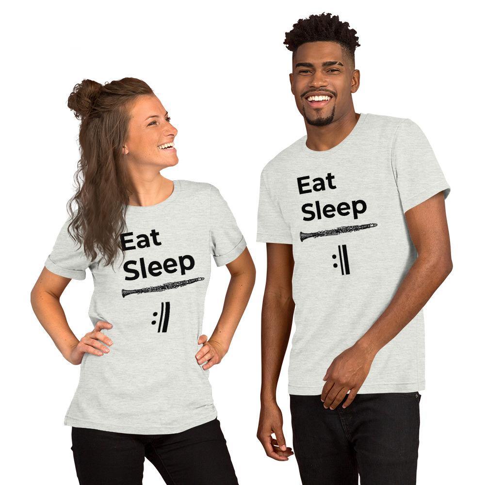 Eat Sleep Clarinet Repeat T-Shirt - Music Gifts Depot