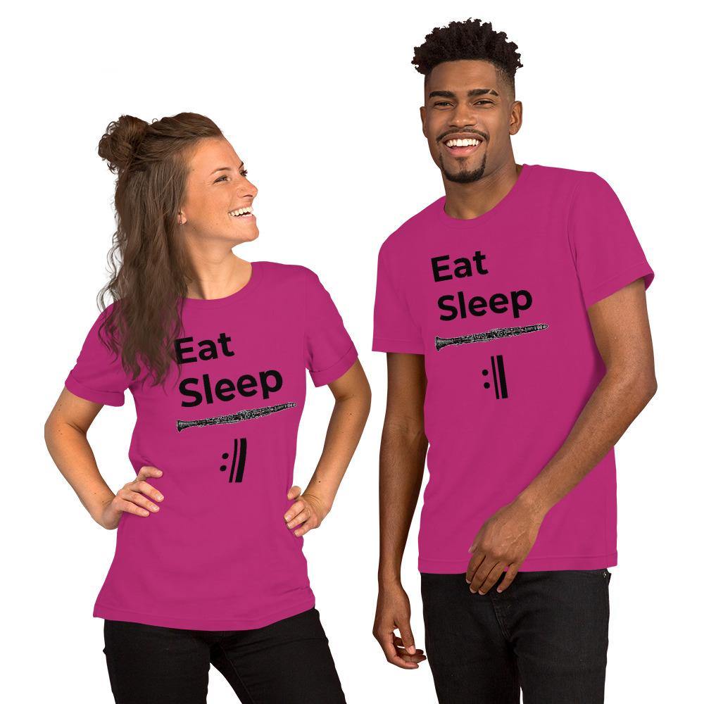 Eat Sleep Clarinet Repeat T-Shirt - Music Gifts Depot