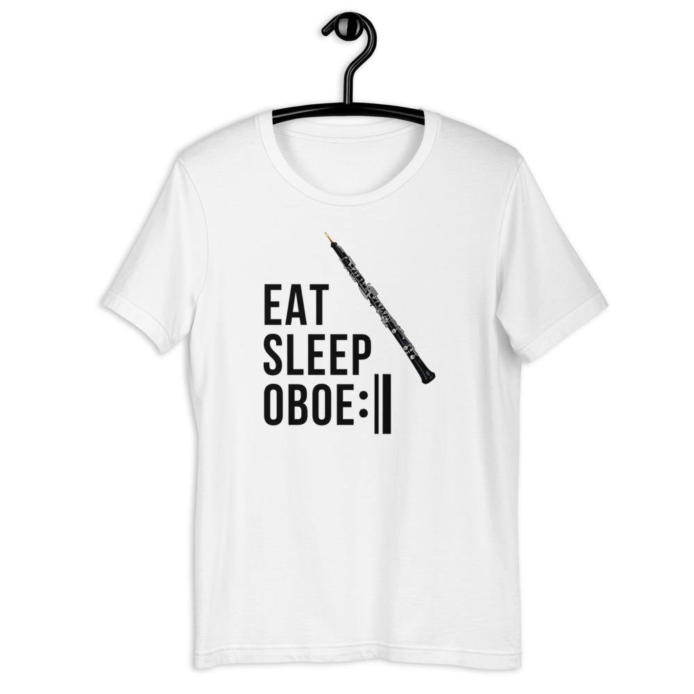 Eat Sleep Oboe Repeat T-Shirt - Music Gifts Depot