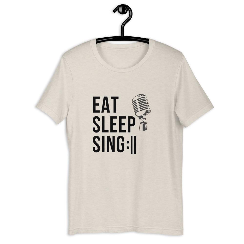 Eat Sleep Sing Repeat T-Shirt - Music Gifts Depot