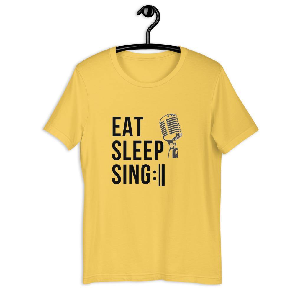 Eat Sleep Sing Repeat T-Shirt - Music Gifts Depot