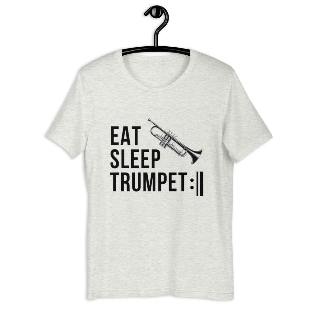 Eat Sleep Trumpet Repeat T-Shirt - Music Gifts Depot