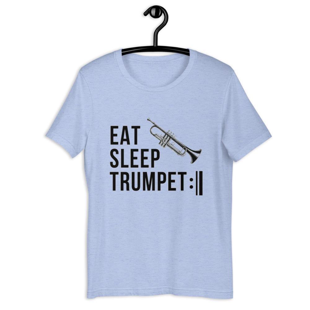 Eat Sleep Trumpet Repeat T-Shirt - Music Gifts Depot