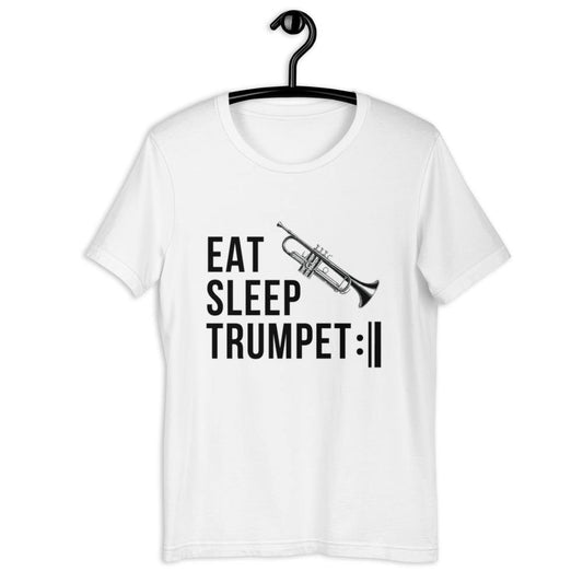 Eat Sleep Trumpet Repeat T-Shirt - Music Gifts Depot