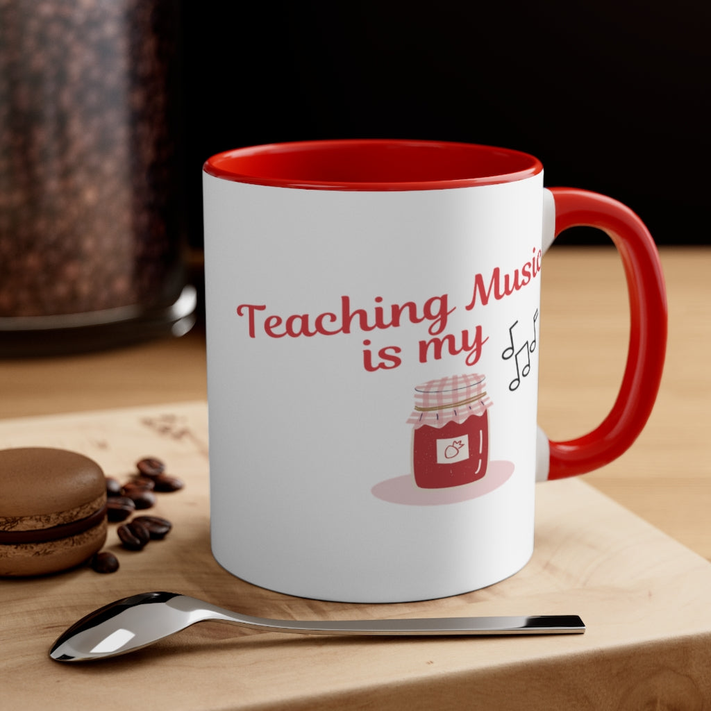 Teaching Music Is My Jam Coffee Mug, 11oz - Music Gifts Depot