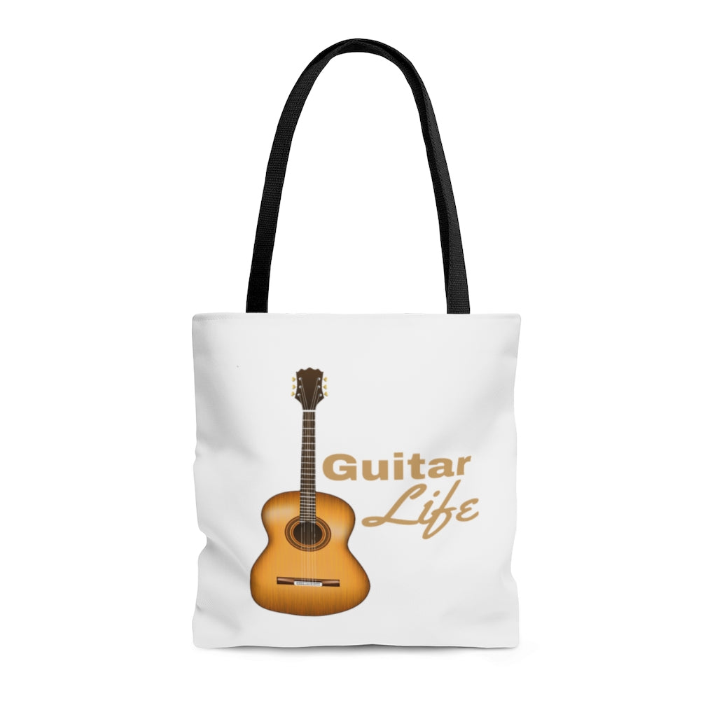 Guitar Life Tote Bag | Music Gifts Depot