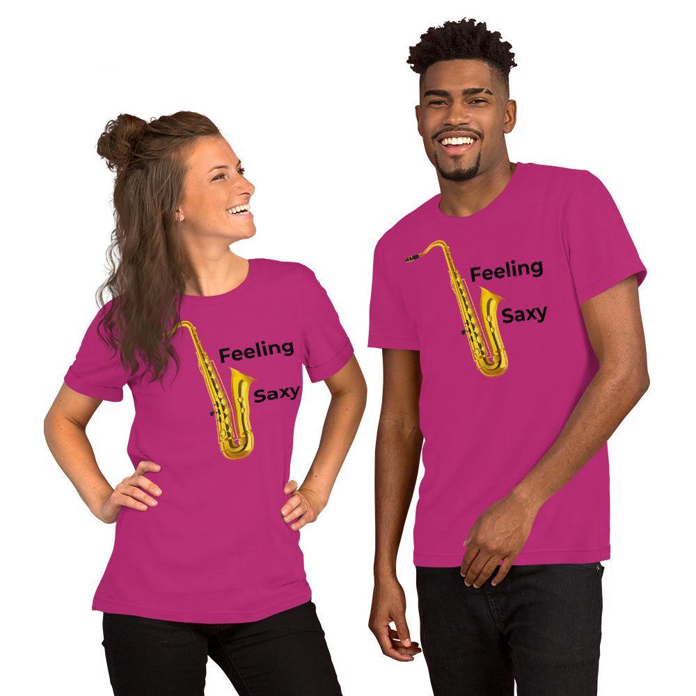 Feeling Saxy , Saxophone Shirt - Music Gifts Depot