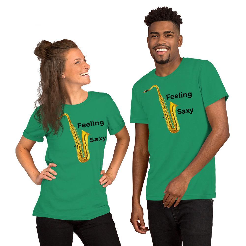 Feeling Saxy , Saxophone Shirt - Music Gifts Depot