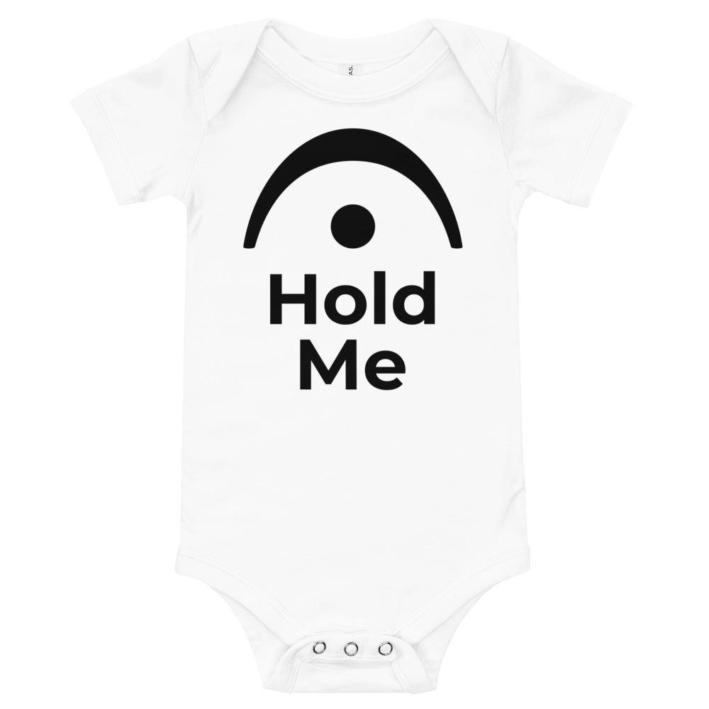 Fermata Hold Me Music Baby short sleeve one piece - Music Gifts Depot
