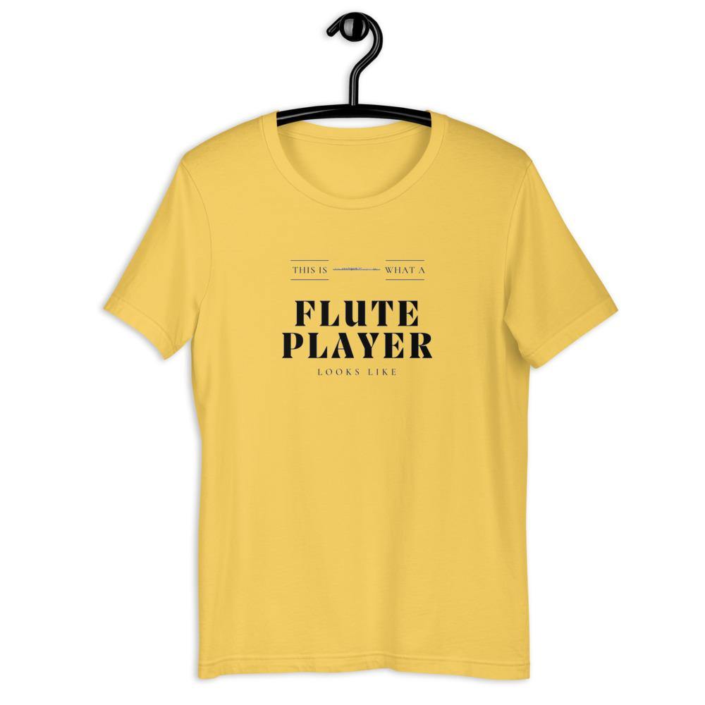 Flute Player T-Shirt - Music Gifts Depot