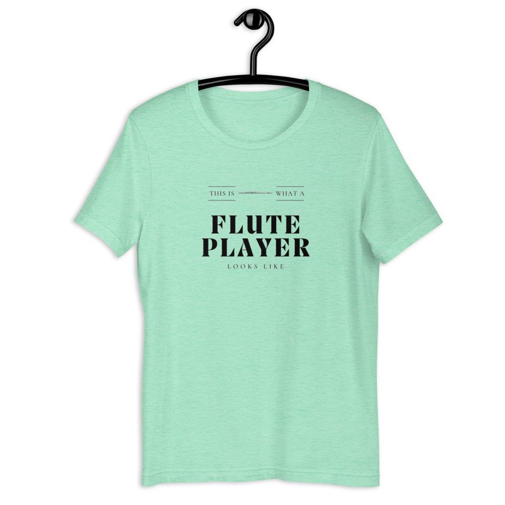Flute Player T-Shirt - Music Gifts Depot