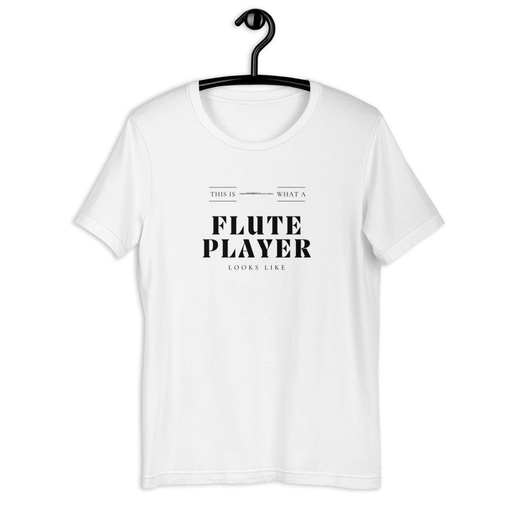 Flute Player T-Shirt - Music Gifts Depot